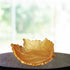 Brass Decorative Gold Plated Leaf Bowl 0.186kg